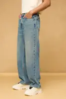blue spruce men's baggy straight jeans