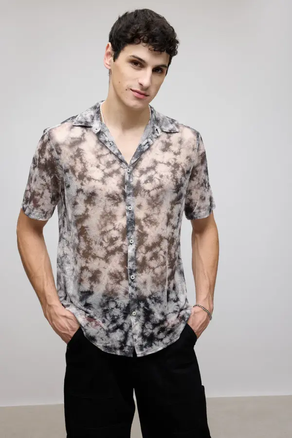 fusion men's mesh shirt