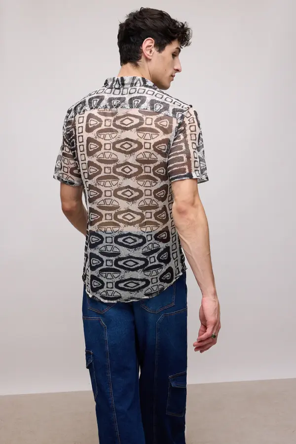 fusion men's mesh shirt