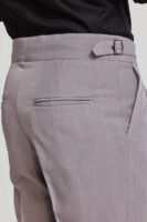 Light Grey Gurkha Trousers