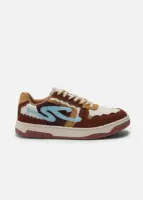 Mocha Brown Low Top Sneakers
