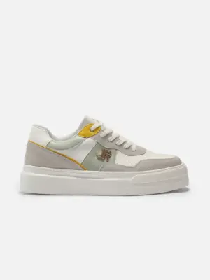 Pastel Green Low Top Sneakers