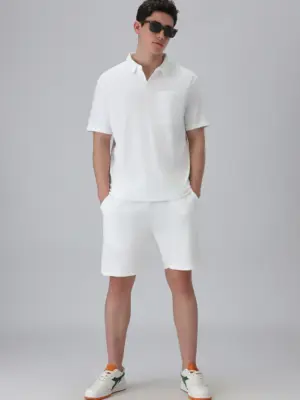 White Knitted Co-ord Set
