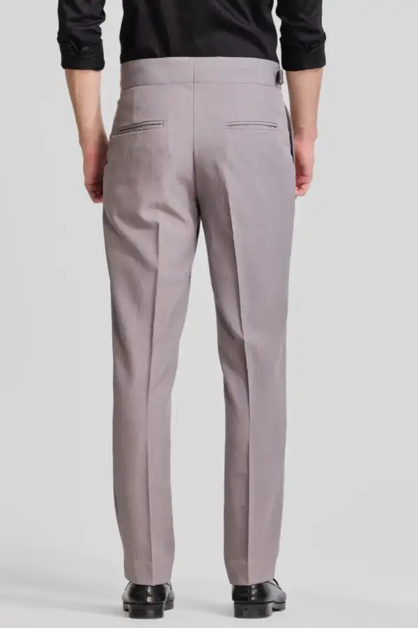 Light Grey Gurkha Trousers