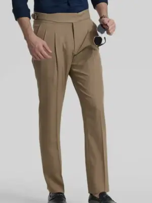 Brown Gurkha Trousers